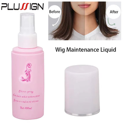 100Ml Wig Care Spray Salon Home Use Hair Care Conditioner Products for Human Hair and Synthetic Wig anti Frizz Hair Tools